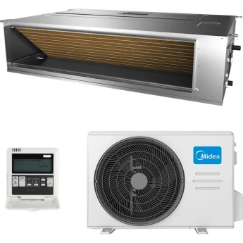 Канальный кондиционер MIDEA MTI-P/MOU 14.07 кВт охлаждение 16.12 кВт нагрев MTI-48HWN1P-R/MOU-48HN1-RR