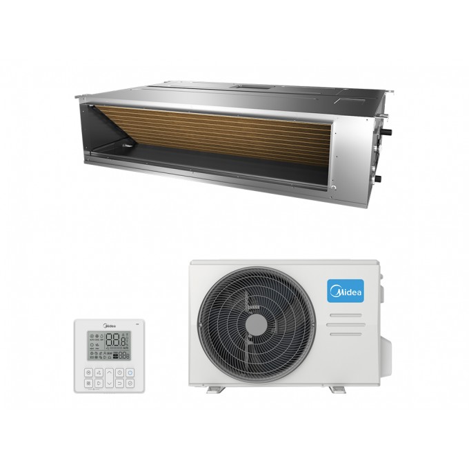 Канальный кондиционер MIDEA MTI-1F-P/MO-N8 MTI-55HW1FNXP(GA)/MOE30U-55HFN8-R(GA)