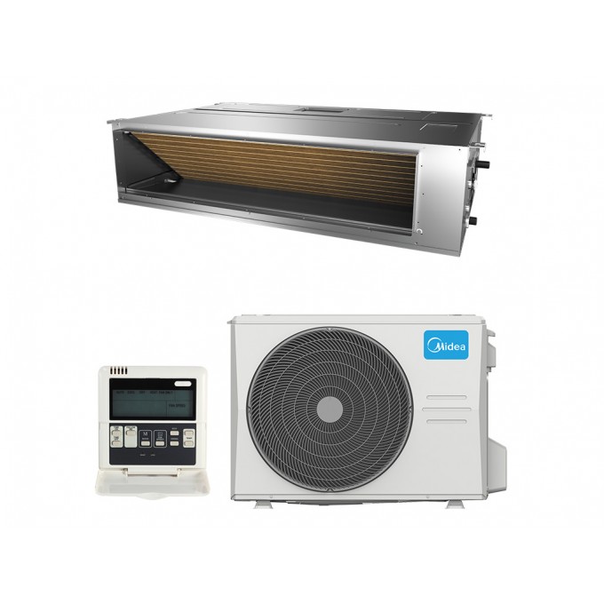 Канальный кондиционер MIDEA MTI-F-P/MO-N8 MTI-55HWFNXP(GA)/MOE30U-55HFN8-R(GA)
